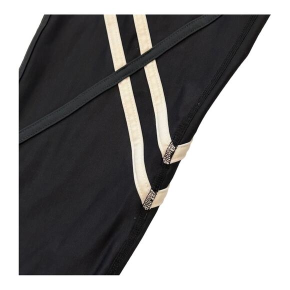 The Upside Black and White Cropped Leggings Size 10 - Picture 5 of 11